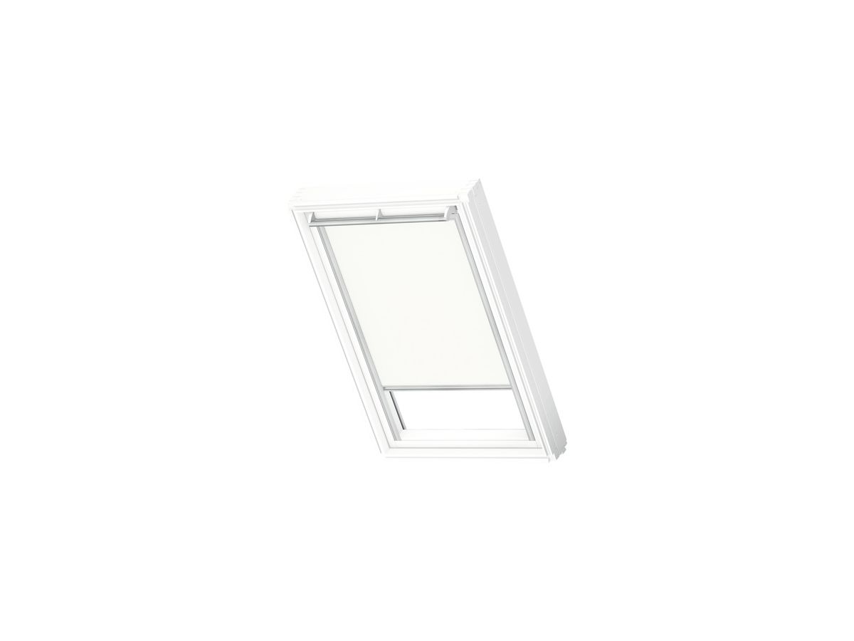 Sichtschutzrollo Solar White Line - beige 114 cm x 140 cm