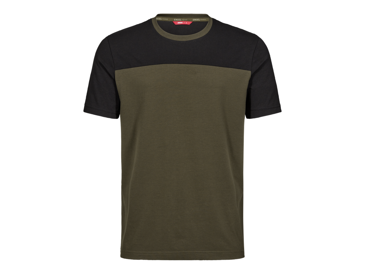 ENTIRE Herren T-Shirt - dehnbares Material für komf.Bew.Freiheit