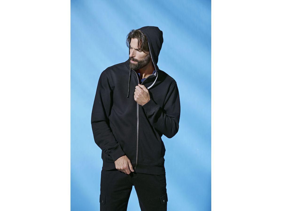 CLIQUE Classic Hoody full zip - 60% Baumwolle, 40% Polyester