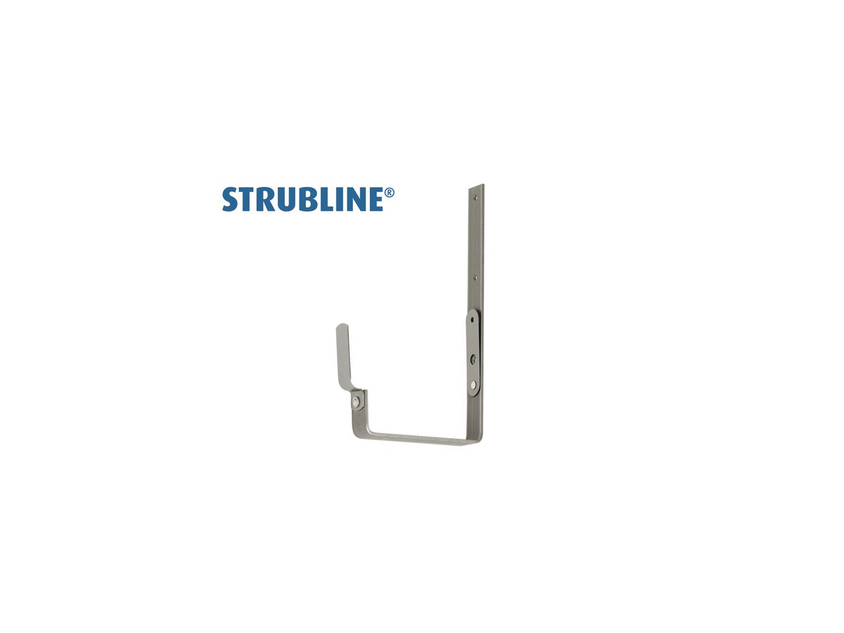 Rinnenhaken CrNi eckig 400 mm - "Strubline"