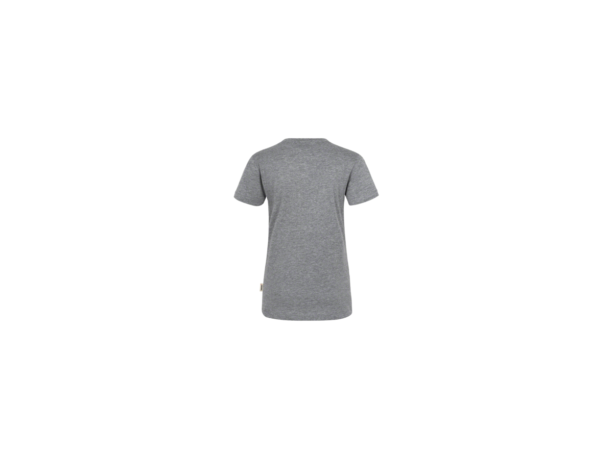 Damen-V-Shirt Classic 2XL grau meliert - 85% Baumwolle, 15% Viscose, 160 g/m²