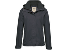 Damen-Regenjacke Colorado S anthrazit - 100% Polyester