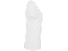 Damen-V-Shirt COOLMAX Gr. XL, weiss - 100% Polyester, 130 g/m²