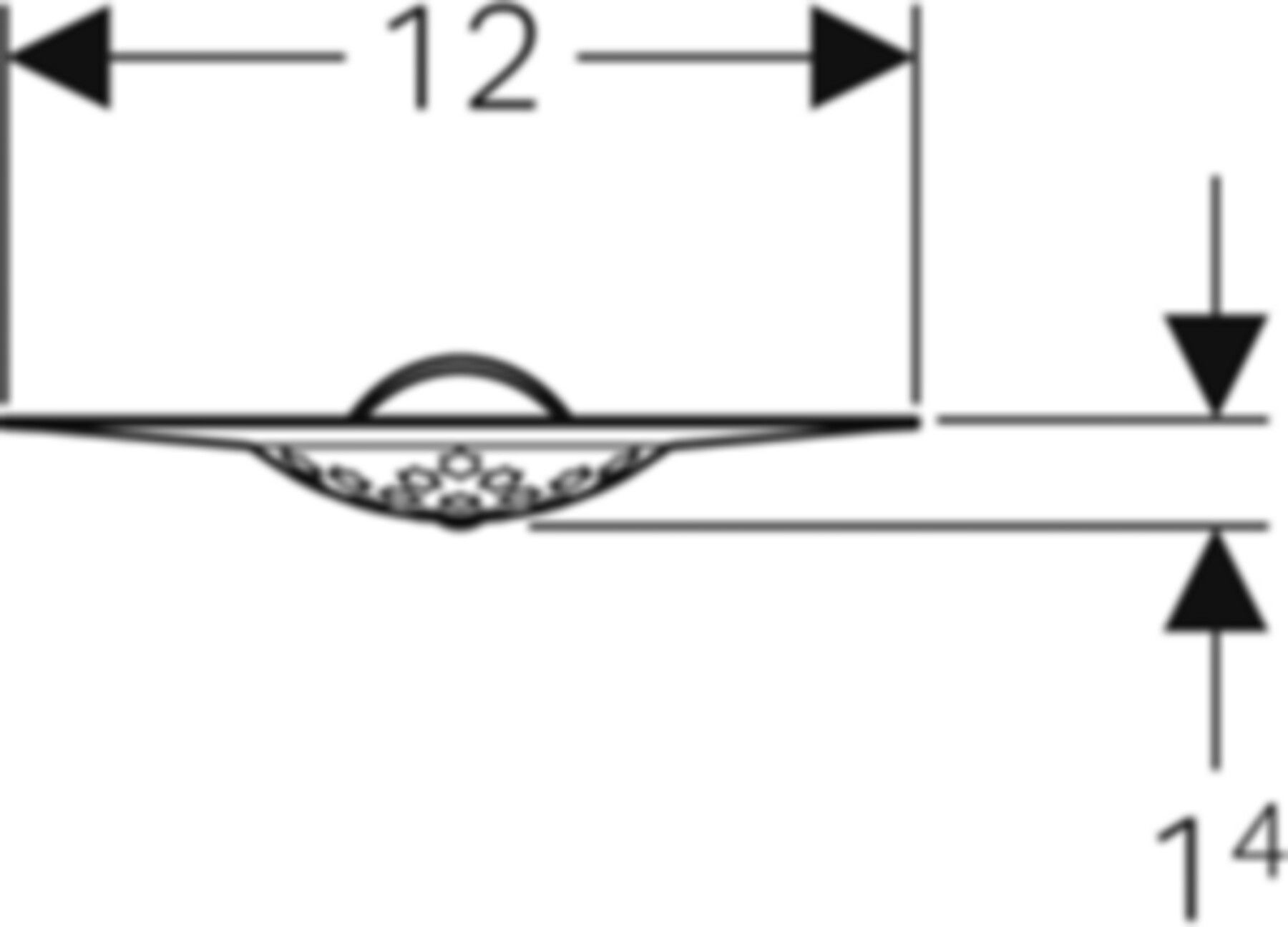 Geberit Haarsieb zu Bodenabläufen - 13 x 13 cm