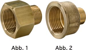Reduzierstück IG-AG - Messing