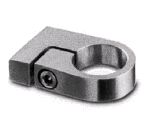 Pfosten-Klemmring Edelstahl geschliffen - Wst. 4301