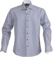 HARVEST RENO hochwertiges Herrenhemd 2XL - marine, 100% gekämmte Baumwolle