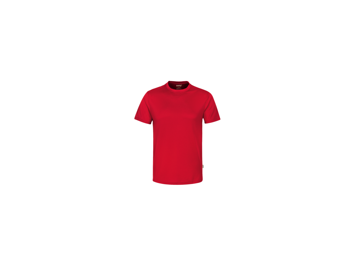 T-Shirt COOLMAX Gr. M, rot - 100% Polyester, 130 g/m²