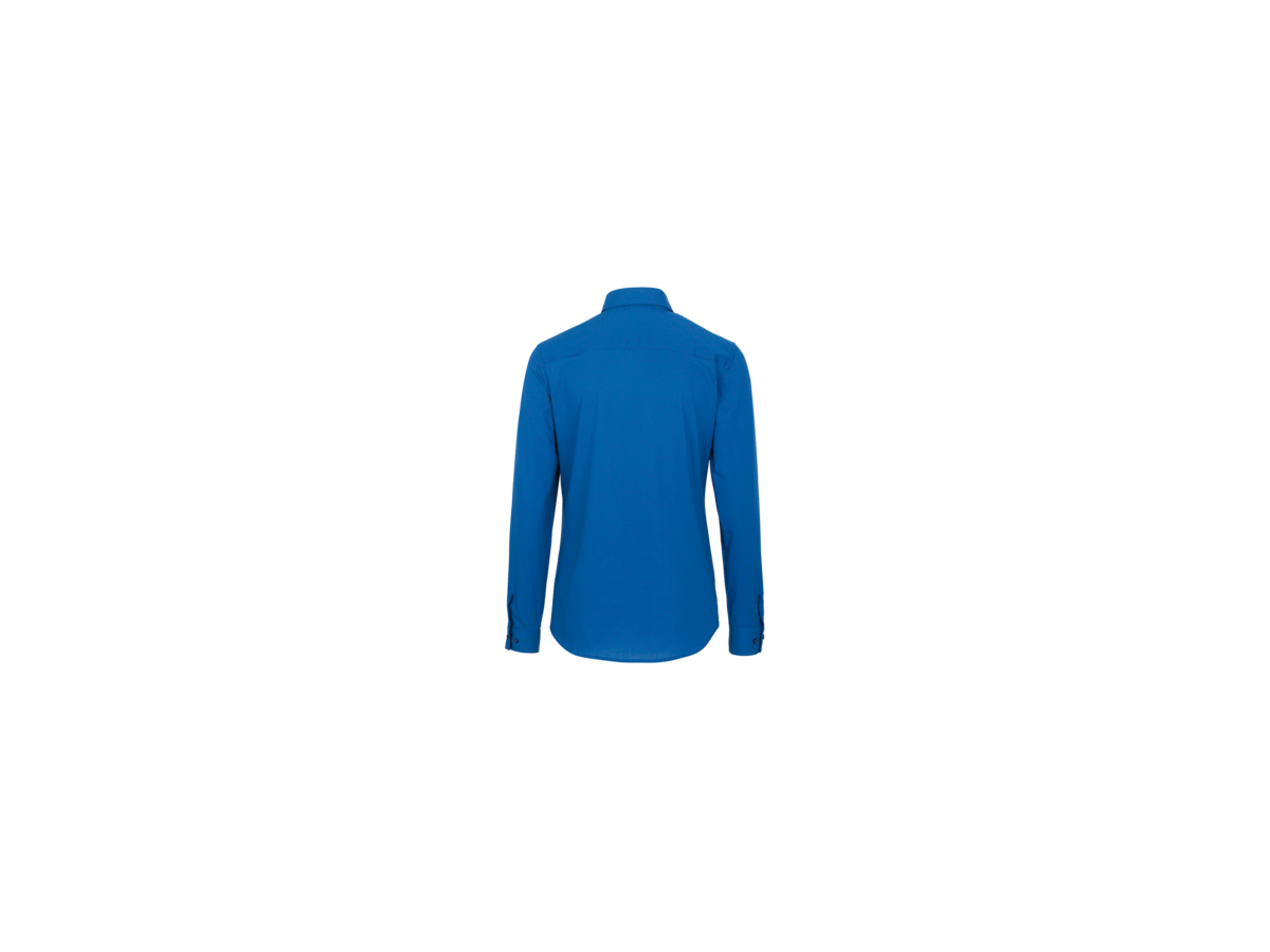 Bluse 1/1-Arm Perf. Gr. 6XL, royalblau - 50% Baumwolle, 50% Polyester, 120 g/m²