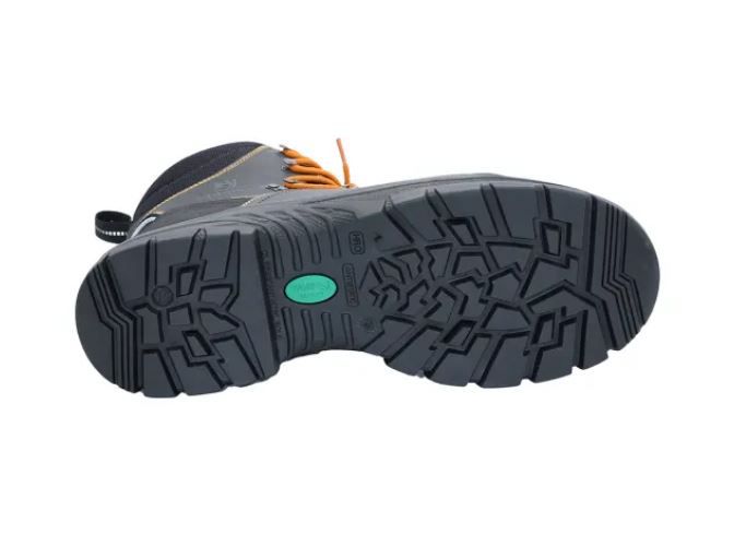Bormio Sicherheitsschnürstiefe, Gr.39 - SAFETY Mythen, schwarz/orange