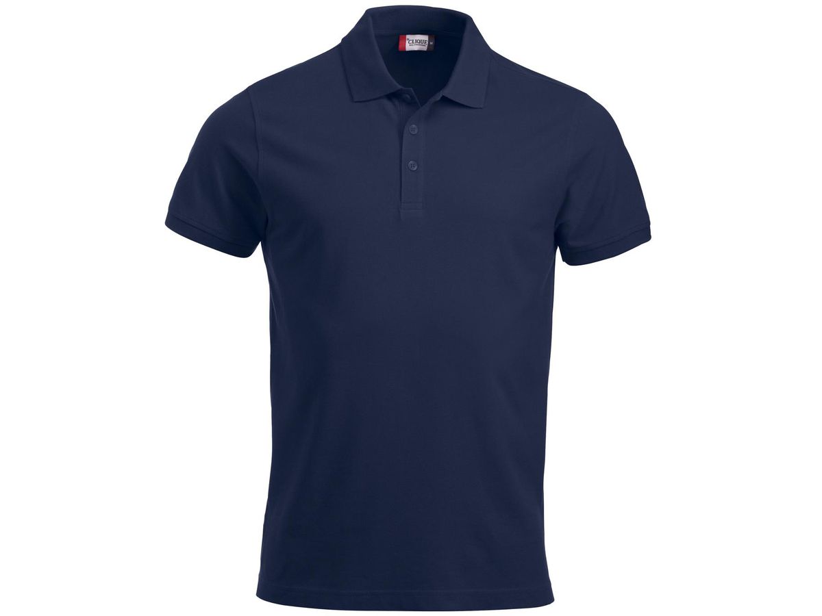 Poloshirt CLASSIC LINCOLN S/S MEN L - dark navy, 100% CO, 200g/m²