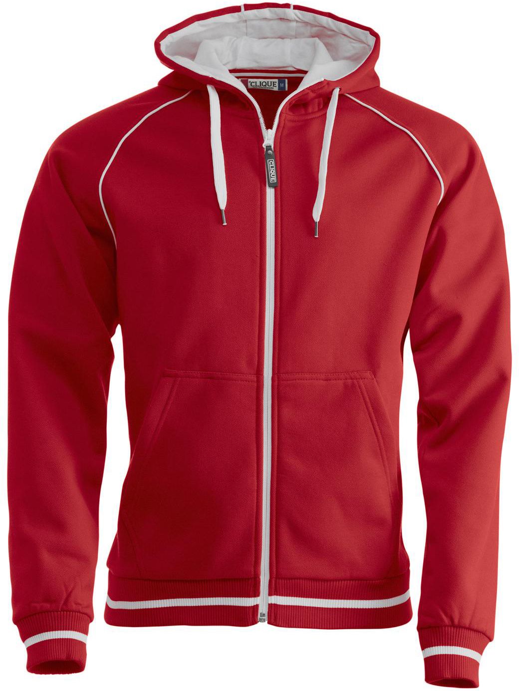 CLIQUE GERRY Herren-Sweatjacke - 80% Polyest. 20% Baumw. 300 g/m2
