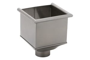 Rinnenkasten 180/100 o/Stern CrNi - "PICCOLO" Wulst 3-Seitig