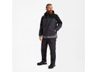 ENTIRE Shelljacke Gr. XL - Anthrazitgrau/Schwarz