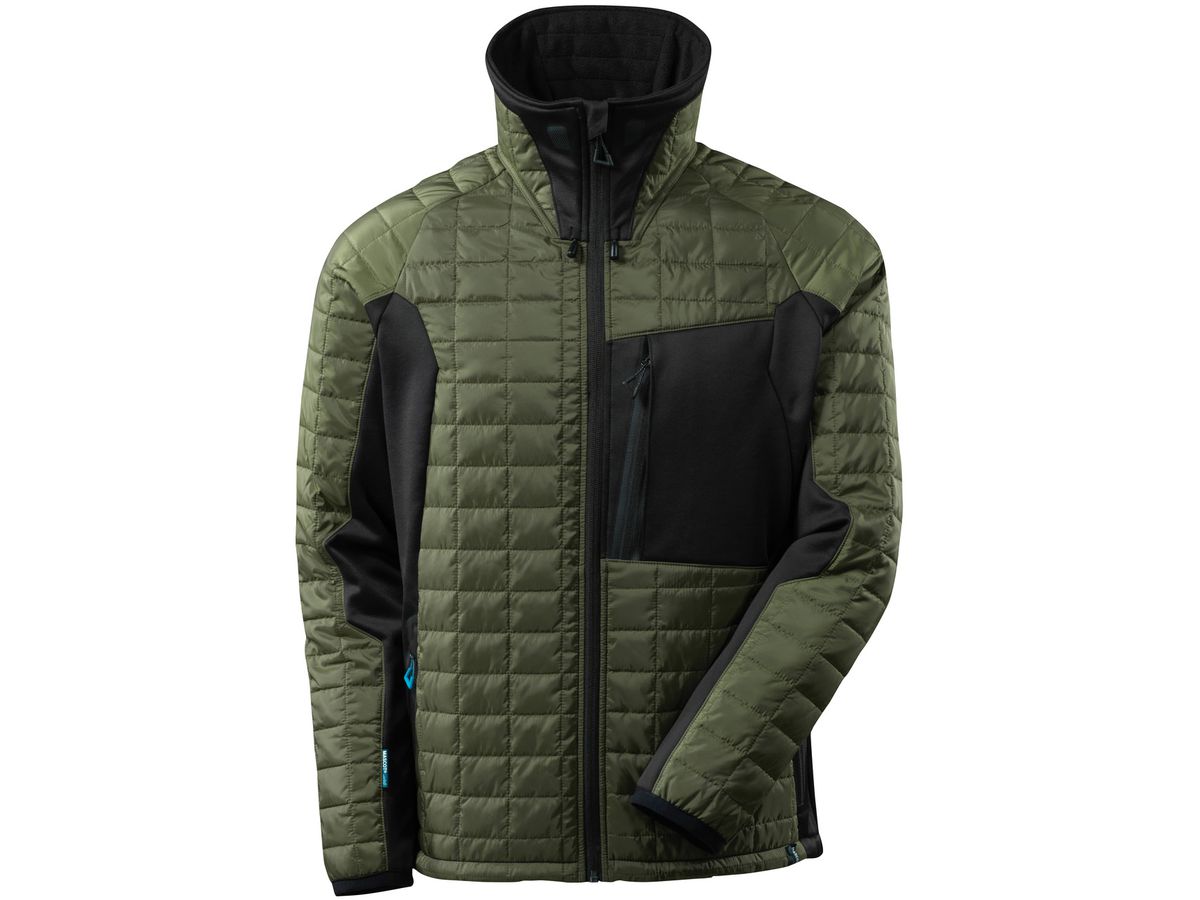 MASCOT Advanced Thermojacke CLIMASCOT - Grösse 2XL, moosgrün/schwarz