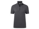 Poloshirt Mikralinar ZIP-Piqué - aus 50% BW 50 PE