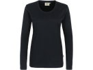 Damen-Longsleeve Classic 3XL schwarz - 100% Baumwolle, 160 g/m²