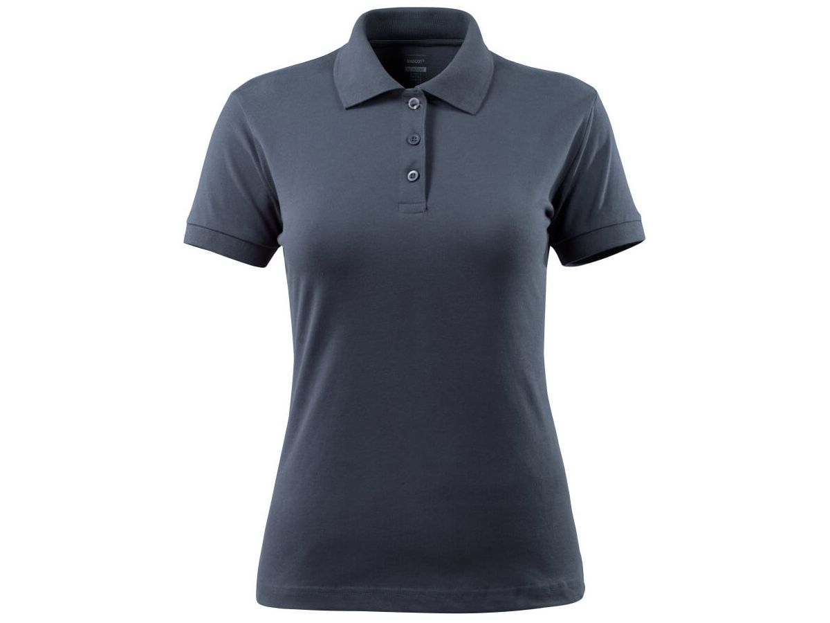 GRASSE Damen Polo-Shirt, Gr. XL - schwarzblau, 95% CO/5% EL, 220 g/m2