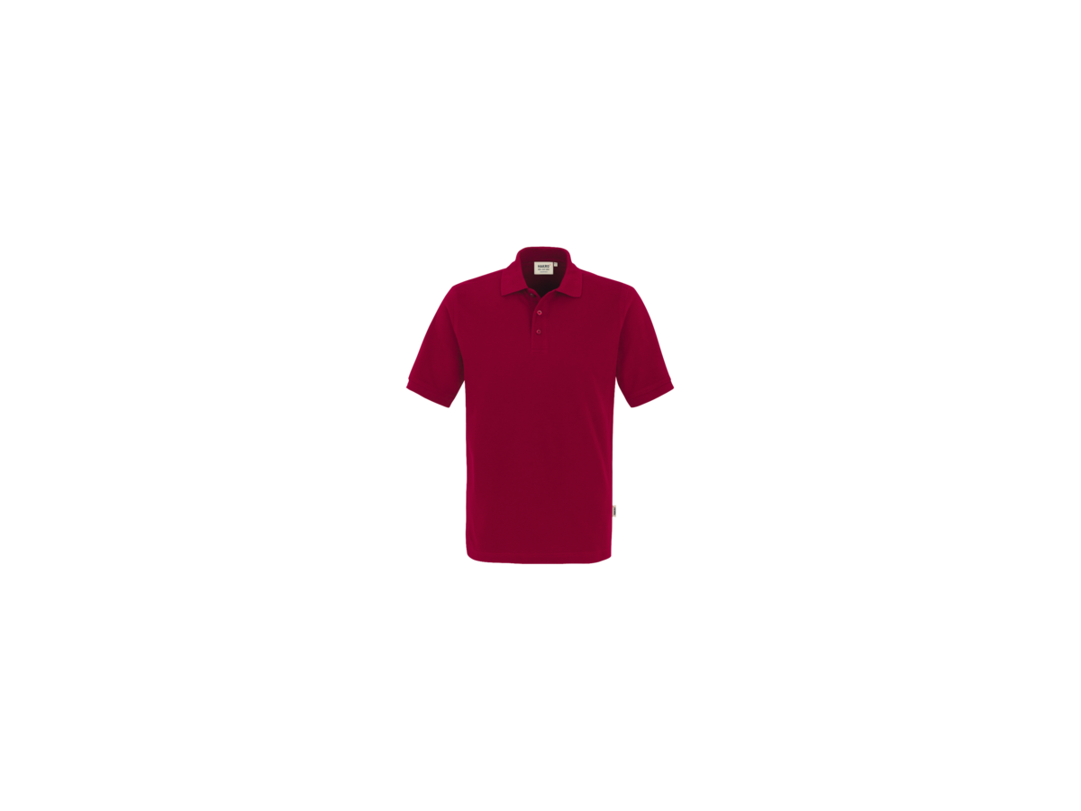 Poloshirt Classic Gr. 3XL, weinrot - 100% Baumwolle