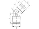 iFIT Winkel-Modul 45°