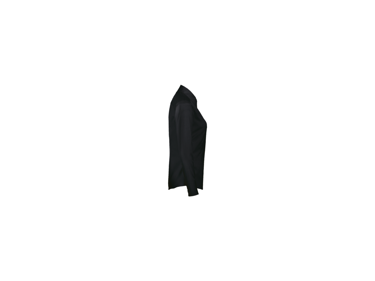 Bluse 1/1-Arm Business Gr. M, schwarz - 100% Baumwolle