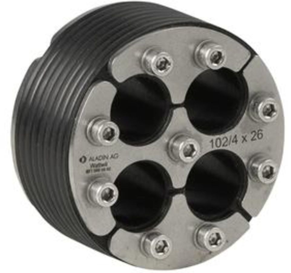Mehrfachpressring V2A Dichtung NBR