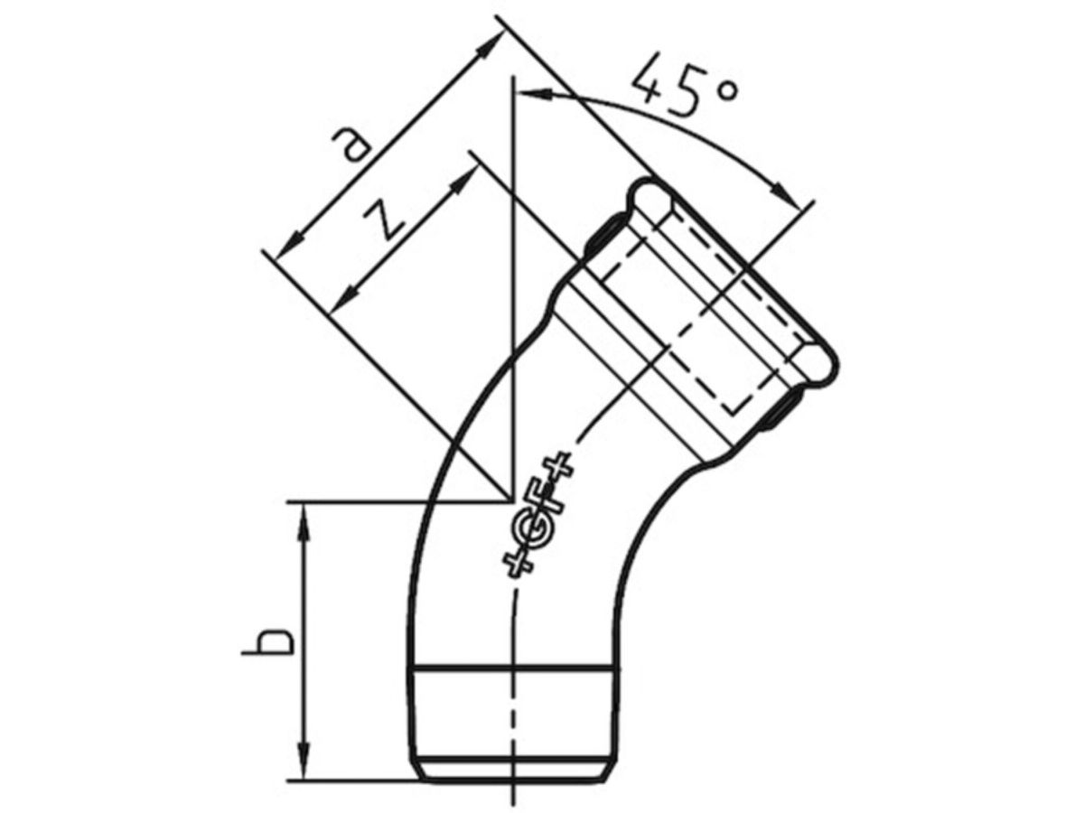 Bogen +GF+ schw. Nr. 40 1"
