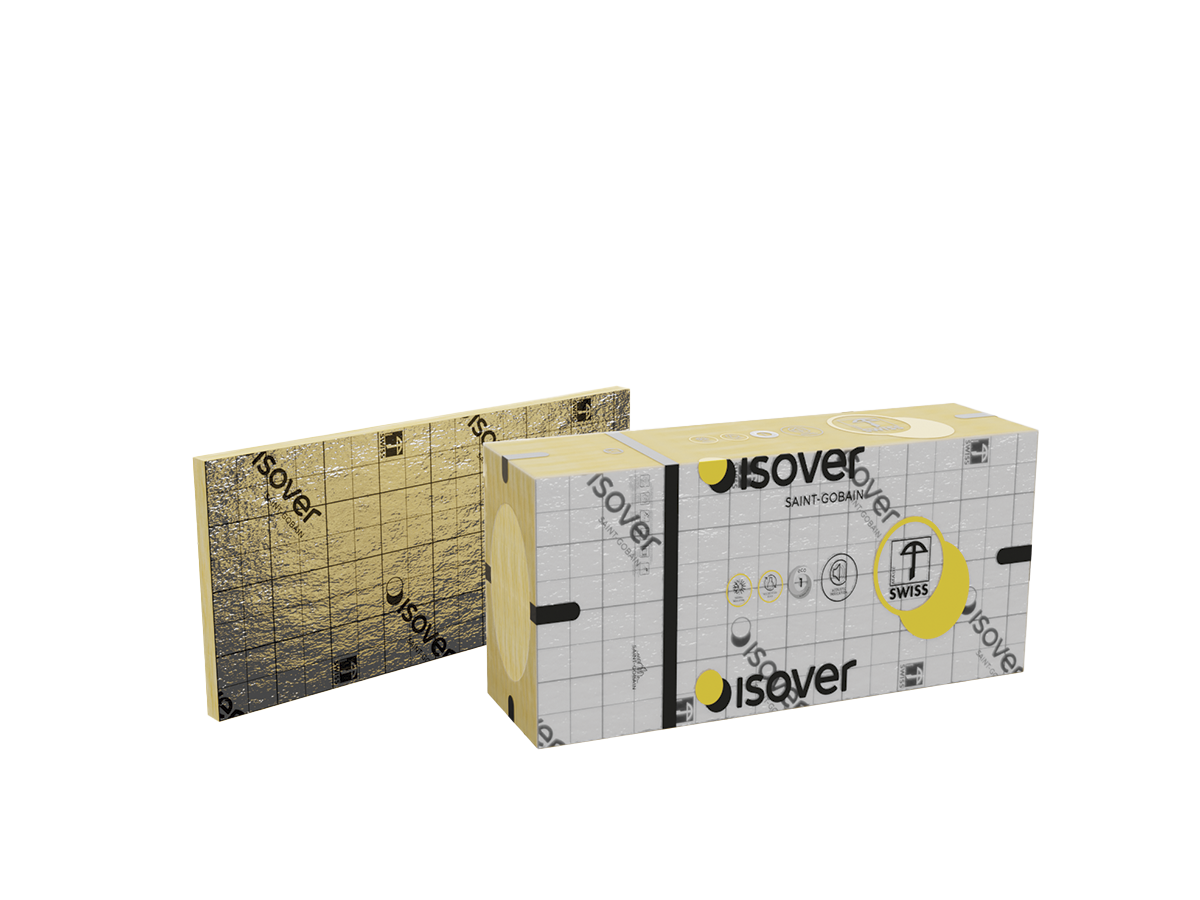Isover-ISOCALOR-Trittschalldämmpl. 43 mm - 60 cm x 125 cm / 1 Pak. = 5.25 m2