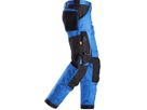 AllroundWork Arbeitshose, Gr. 636 - blau-schwarz, Stretch Loose Fit