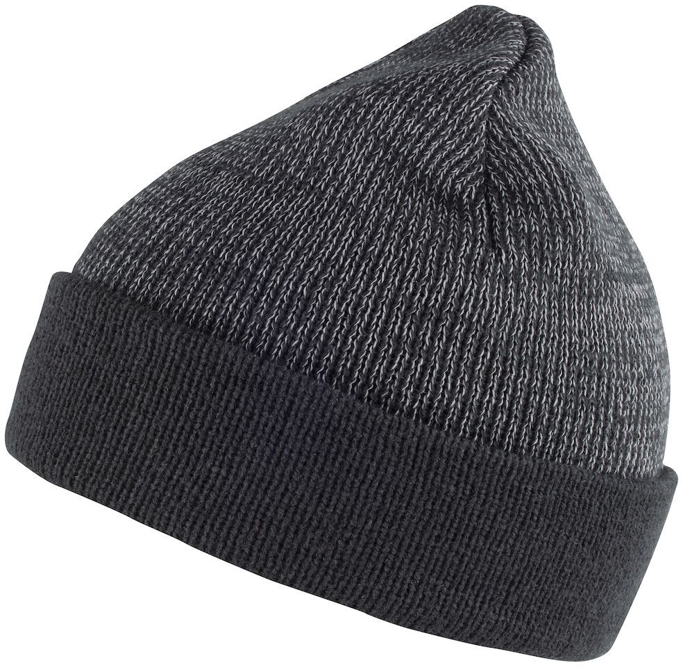 CLIQUE HUBERT Reflective Strickmütze - mit reflektierendem Faden