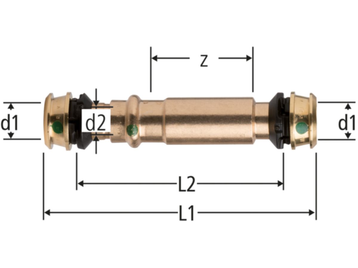 Optiflex-Flowpress-Schiebemuffe