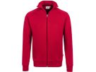 Sweatjacke College Sportlicher Raglan- - Schnitt 70% Baumw. 30% Polyest.300 g /m²