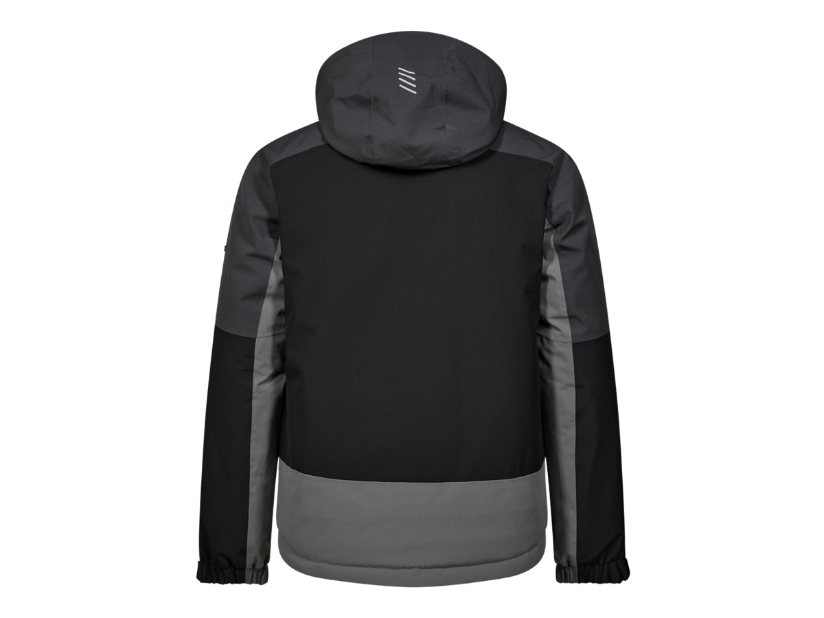 ENTIRE Winterjacke Gr. 6XL - Schwarz/Anthrazit Grau