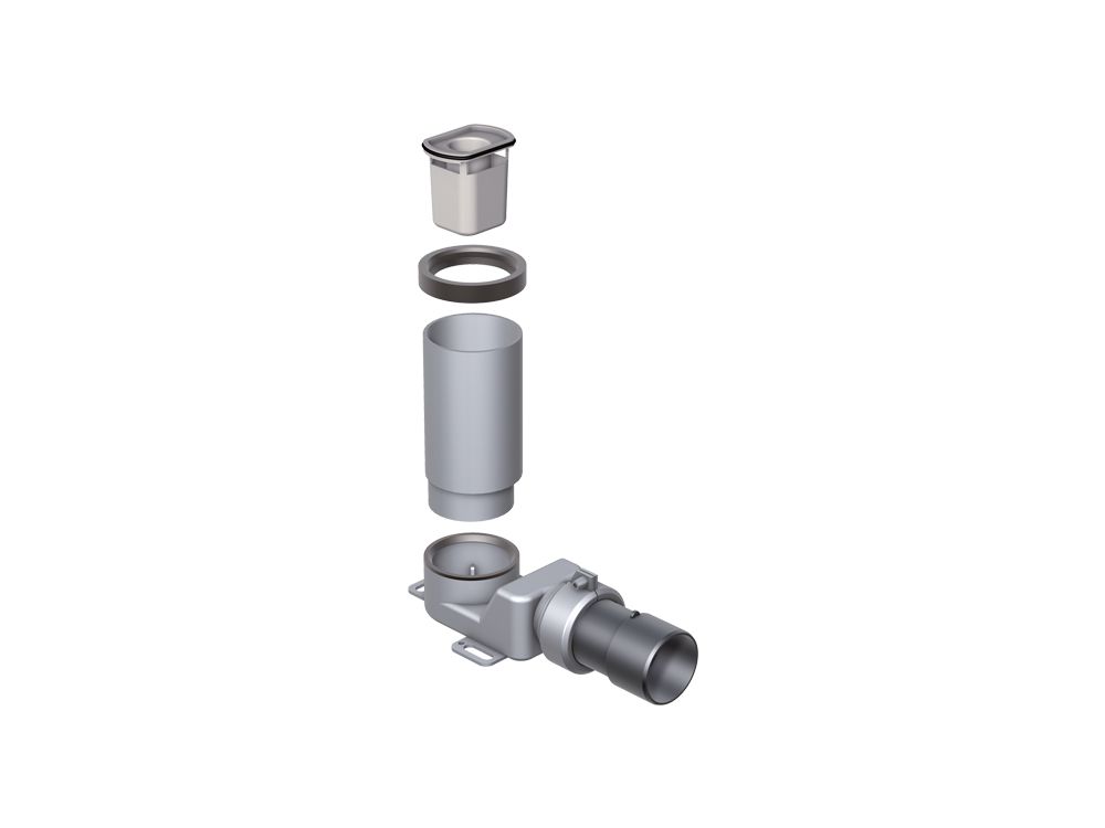 Ablaufgehäuse PRIMO Plus 56/63 mm