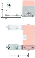 Montageschiene zu Unterputz-Armaturenbox - Einzelausführung, für Optivis