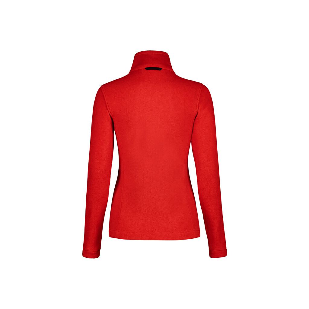 Damen-Fleecejacke Gr. M, rot - 100% Polyester, ECO