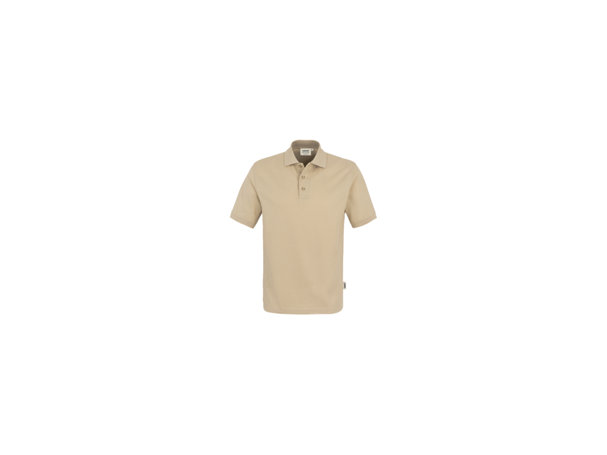 Poloshirt Top Gr. L, sand - 100% Baumwolle