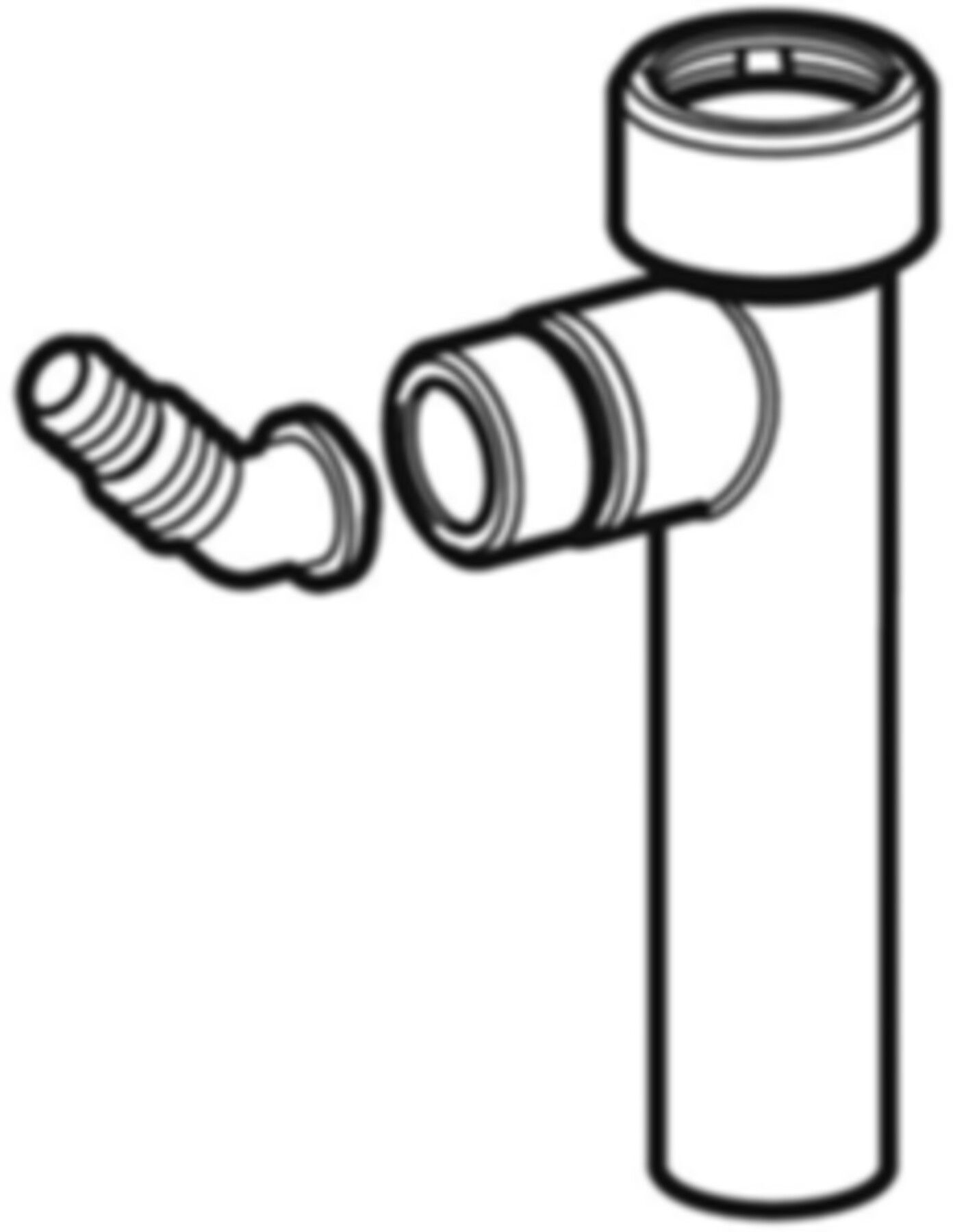 Geberit Anschlussstutzen 40 mm