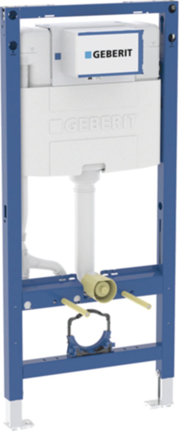 Geberit Duofix-Wand-WC-Element Omega - Typ 112, Betätigung von vorne
