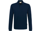 Longsleeve-Poloshirt HACCP-Perf. S tinte - 50% Baumwolle, 50% Polyester, 220 g/m²