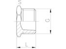 Stopfen PVC-U G - mit zylindrischem Rohr AG