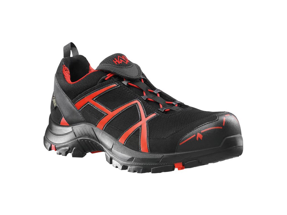 HAIX Black Eagle Safety 40 low black/red - S3-Sicherheitsschuh rot/schwarz Gr. 10