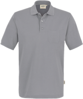 Pocket-Poloshirt Perf. Gr. 2XL, titan - 50% Baumwolle, 50% Polyester