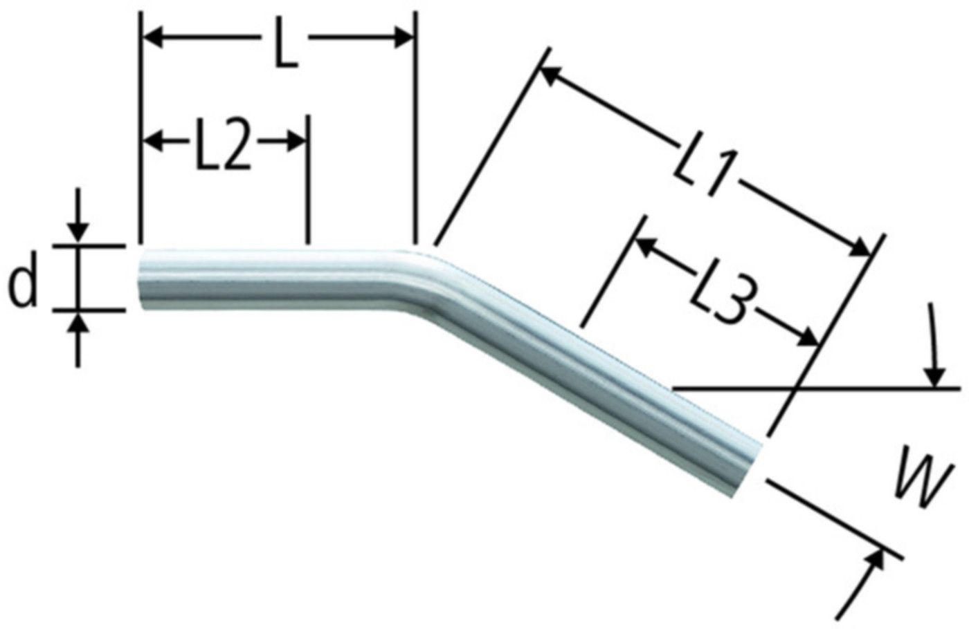 Optipress-Rohrbogen 15°