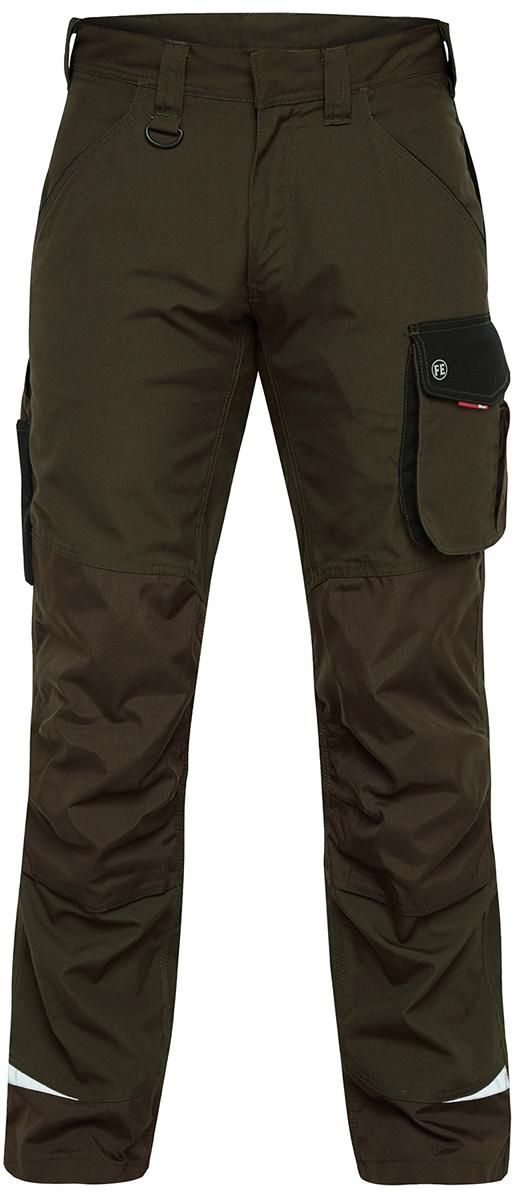 Galaxy Arbeitshose Gr. 46/92 - Forest Green/schwarz, 100% Polyester