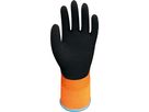 Wonder Grip Thermo Plus Handschuh Gr. M - braun/orange, wasserdicht, 23 cm lang