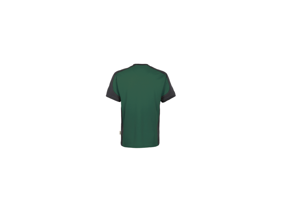 T-Shirt Contrast Perf. XL tanne/anth. - 50% Baumwolle, 50% Polyester, 160 g/m²