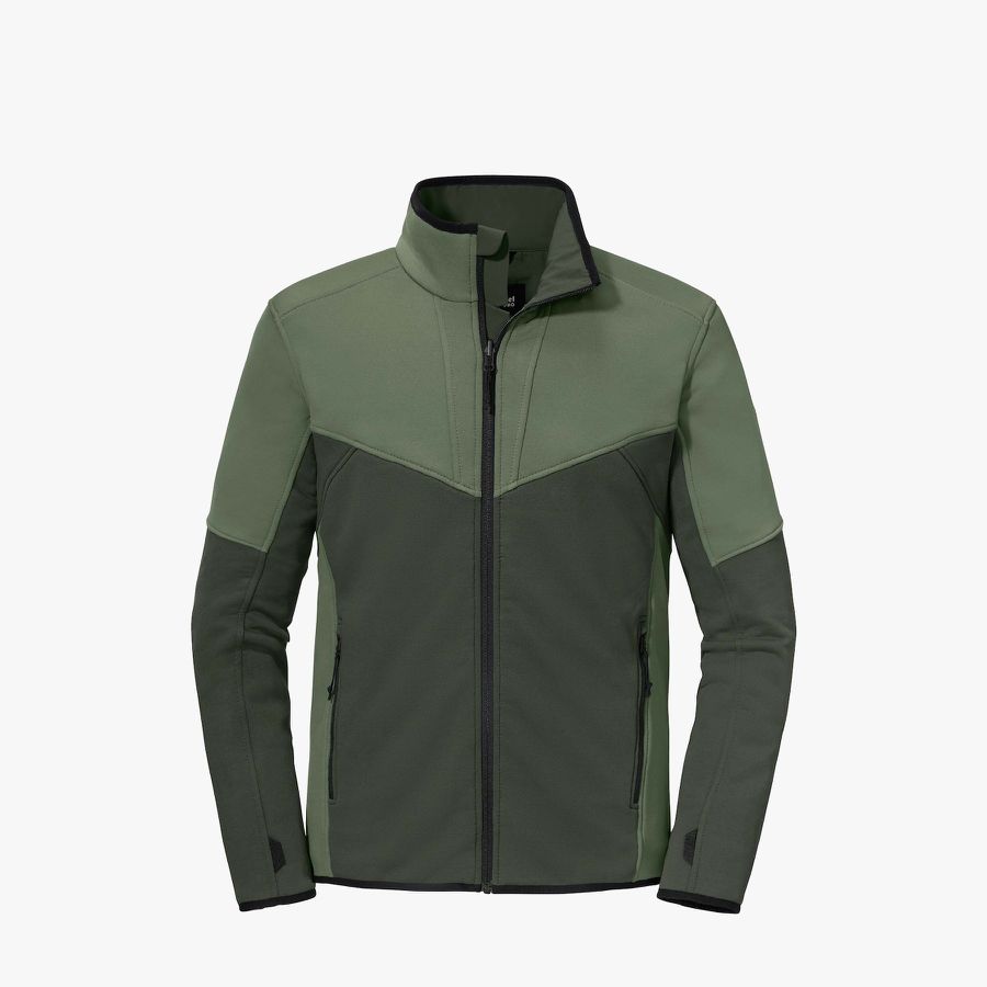Arbeitsjacke Zipln Herren Fleece - 4D Body Mapping