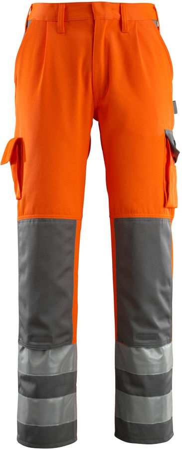 Olinda Bundhose orange/anthraz. G. 76C48 - 65% Polyester / 35% Baumwolle