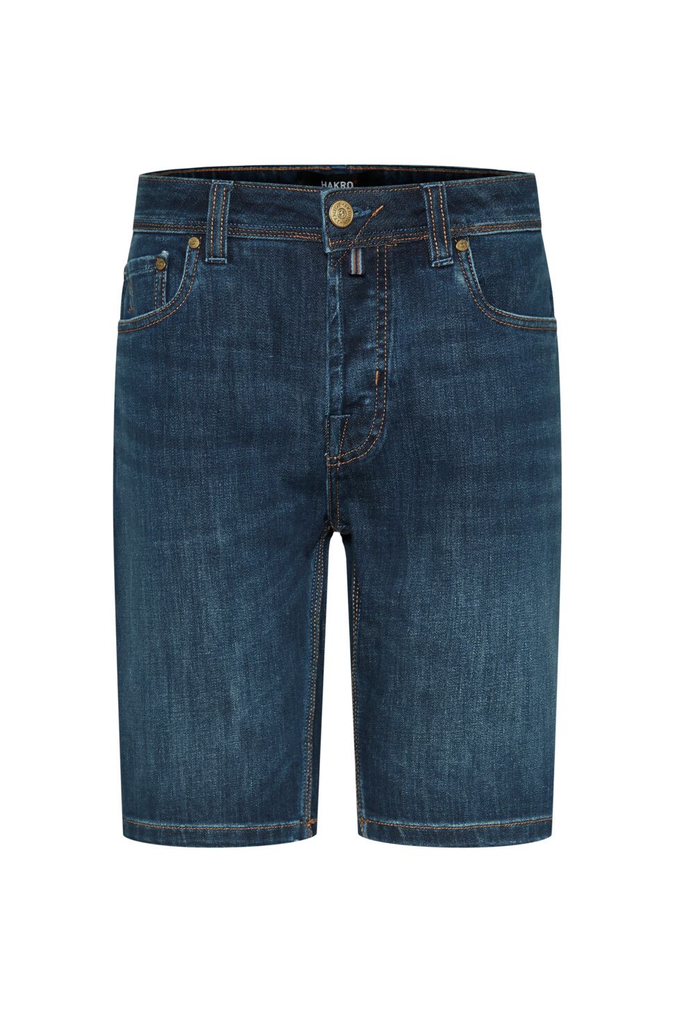 HAKRO 5-Pocket-Jeansshorts X-Stretch ECO - 71% Baumwolle, 28% Polyester,1% Elasthan